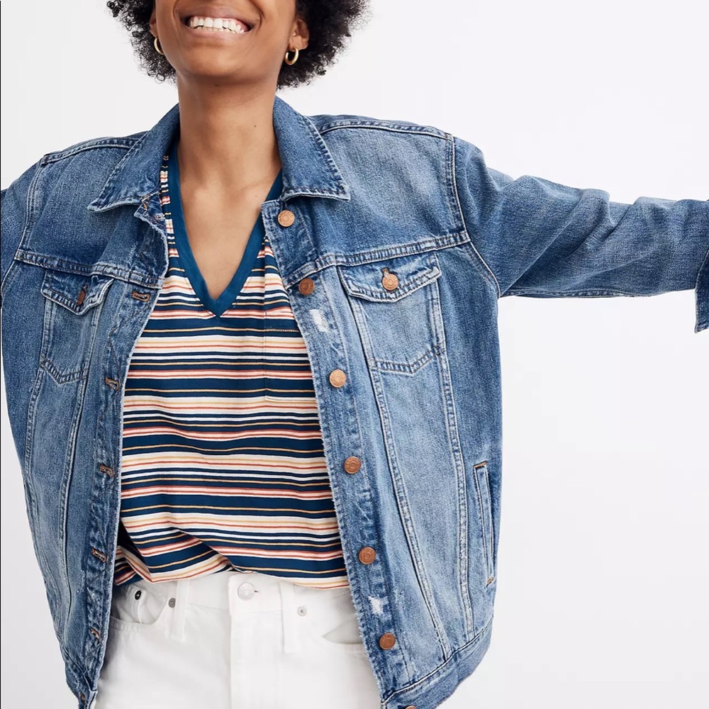 Madewell Oversized denim jacket